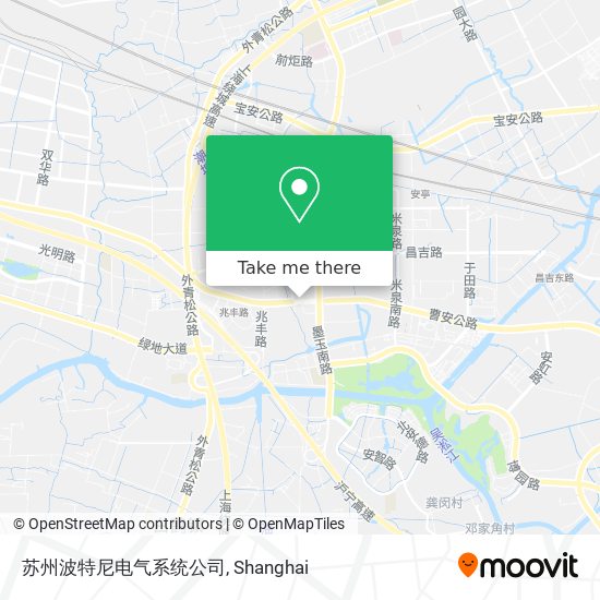 苏州波特尼电气系统公司 map