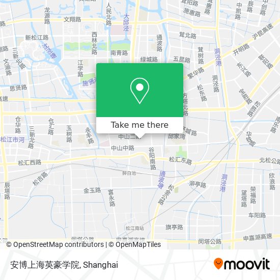 安博上海英豪学院 map