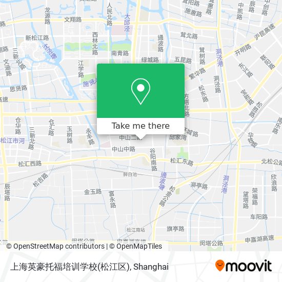 上海英豪托福培训学校(松江区) map