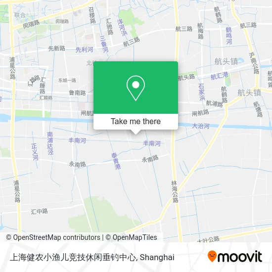 上海健农小渔儿竞技休闲垂钓中心 map