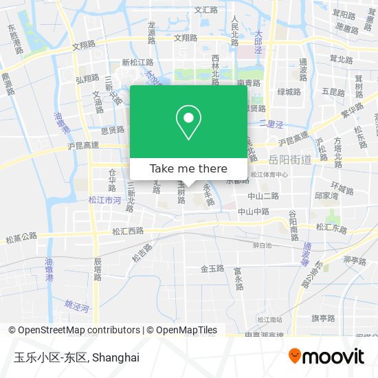 玉乐小区-东区 map
