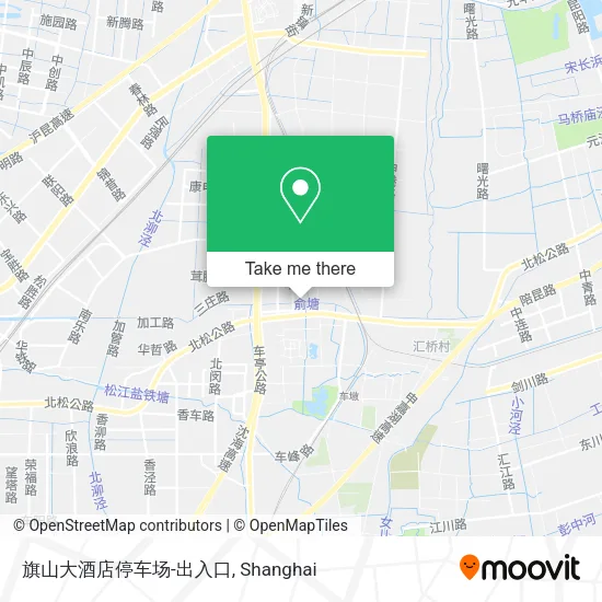 旗山大酒店停车场-出入口 map