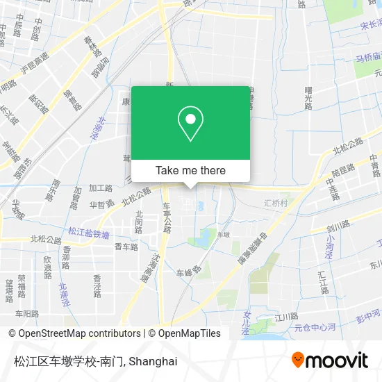 松江区车墩学校-南门 map