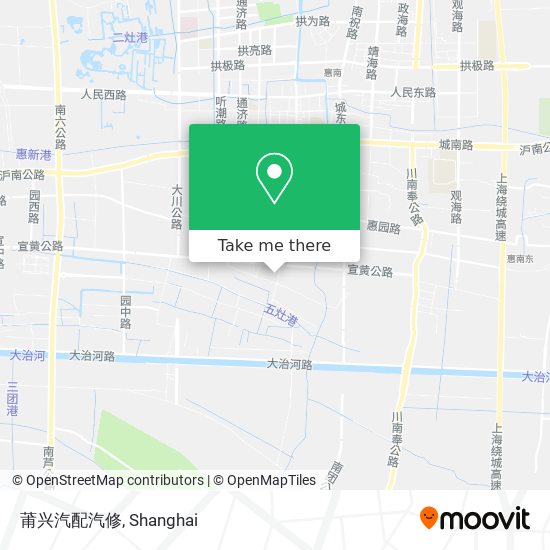 莆兴汽配汽修 map