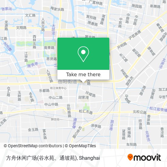 方舟休闲广场(谷水苑、通坡苑) map