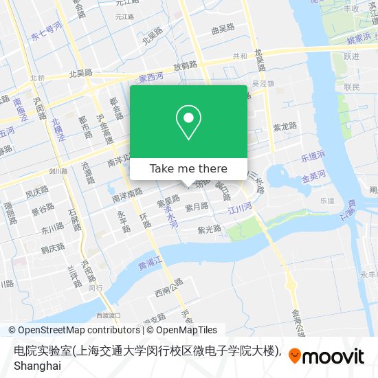 电院实验室(上海交通大学闵行校区微电子学院大楼) map