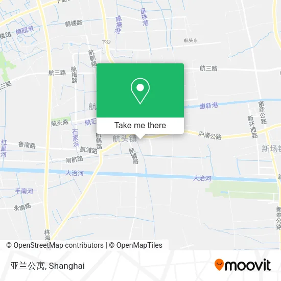 亚兰公寓 map