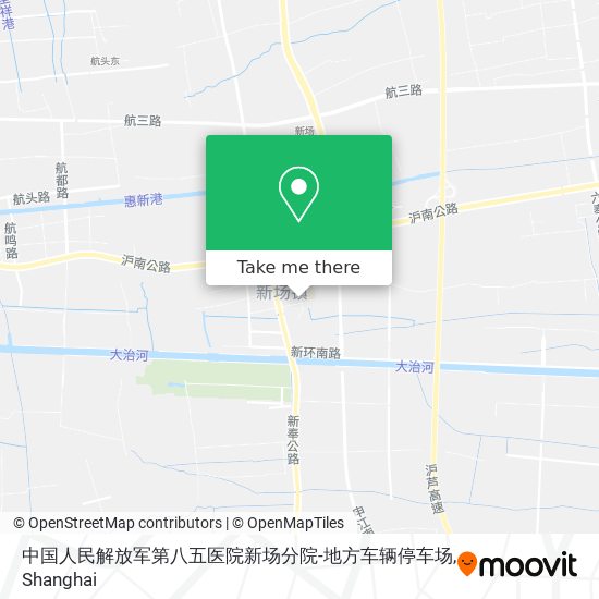 中国人民解放军第八五医院新场分院-地方车辆停车场 map