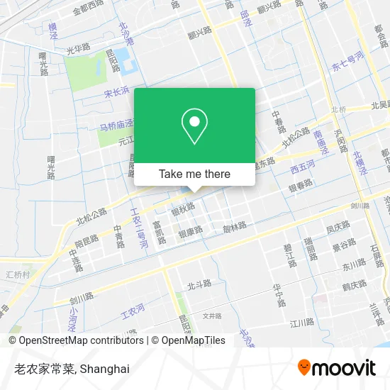 老农家常菜 map