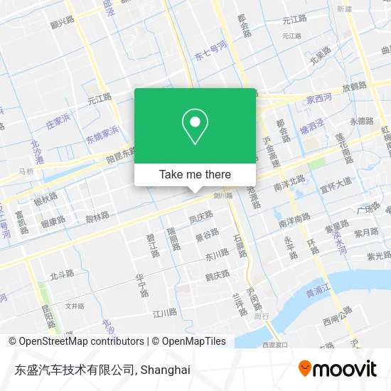 东盛汽车技术有限公司 map