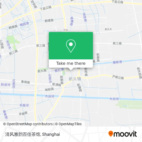 清风雅韵百佳茶馆 map