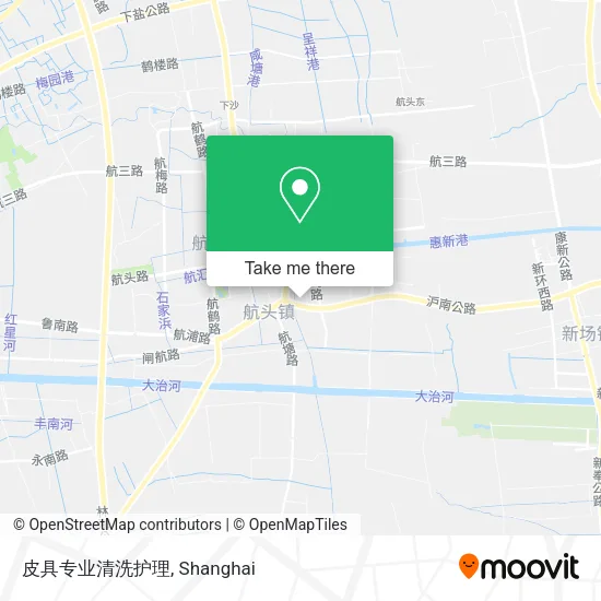 皮具专业清洗护理 map