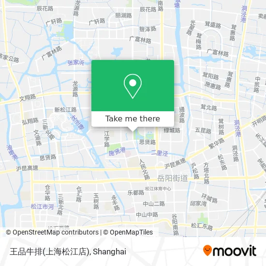 王品牛排(上海松江店) map