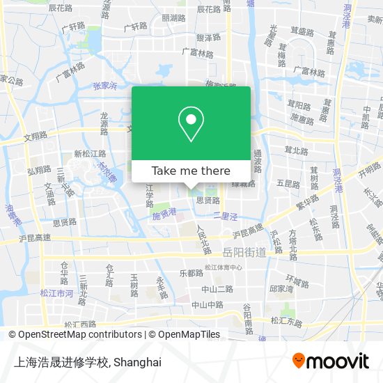 上海浩晟进修学校 map