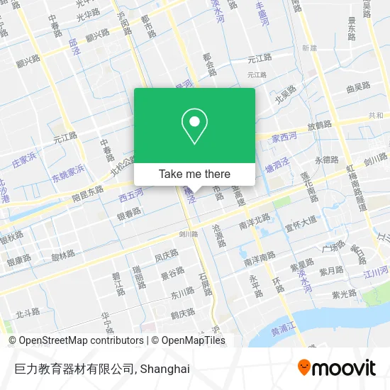 巨力教育器材有限公司 map