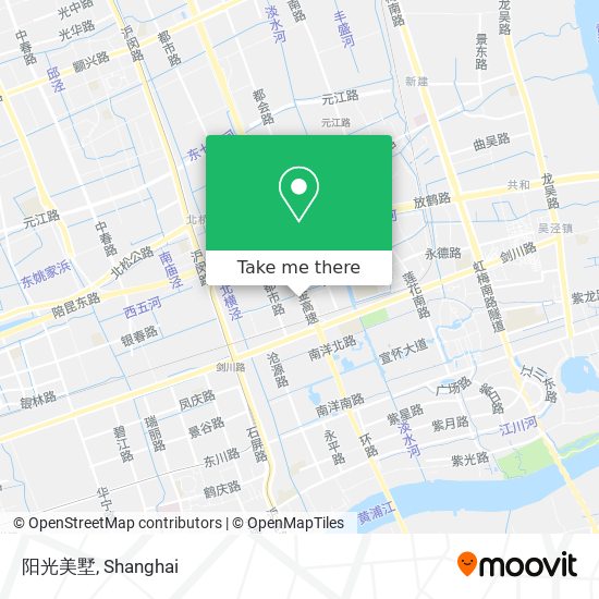 阳光美墅 map