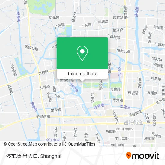 停车场-出入口 map