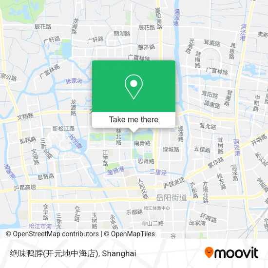 绝味鸭脖(开元地中海店) map