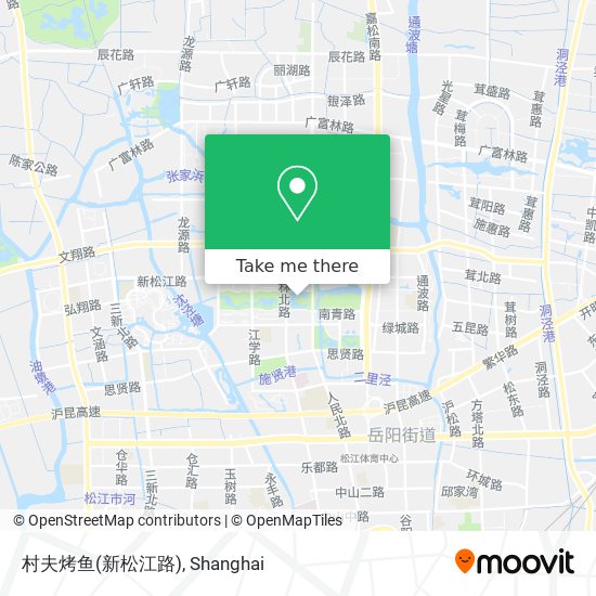 村夫烤鱼(新松江路) map