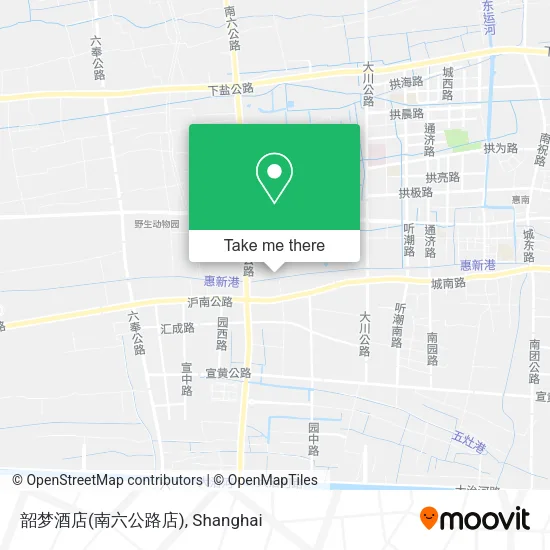 韶梦酒店(南六公路店) map