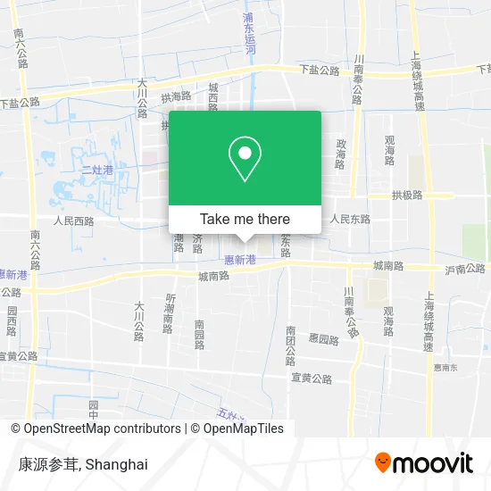 康源参茸 map