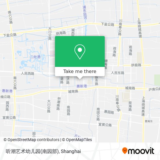听潮艺术幼儿园(南园部) map