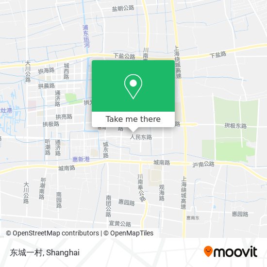 东城一村 map