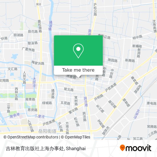吉林教育出版社上海办事处 map