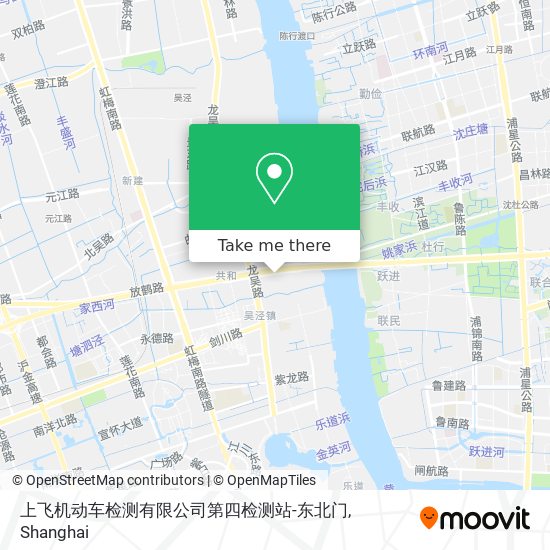 上飞机动车检测有限公司第四检测站-东北门 map