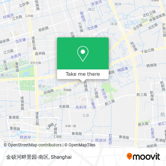 金硕河畔景园-南区 map
