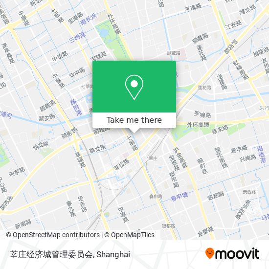 莘庄经济城管理委员会 map