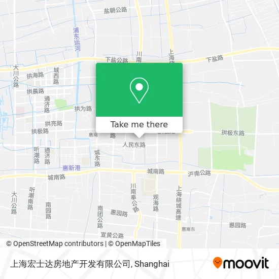 上海宏士达房地产开发有限公司 map