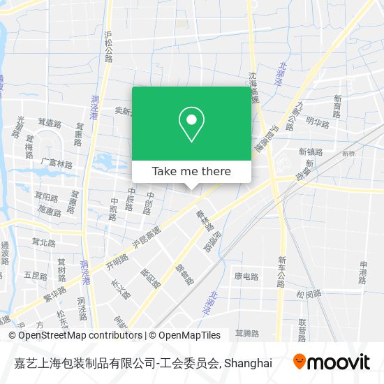 嘉艺上海包装制品有限公司-工会委员会 map