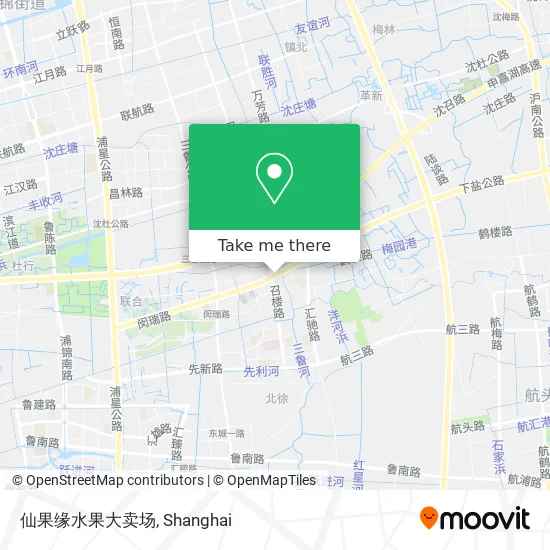 仙果缘水果大卖场 map