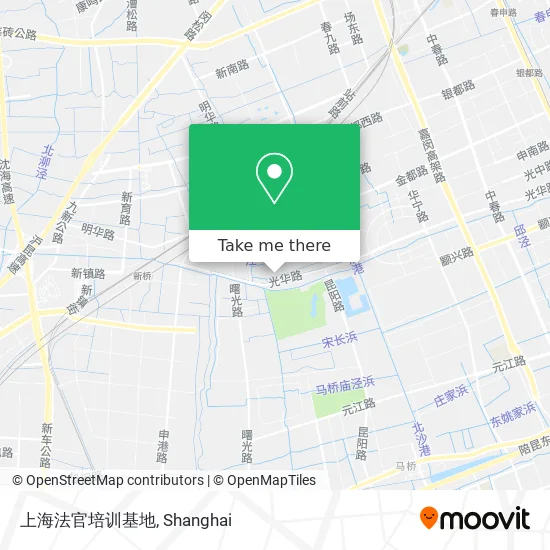 上海法官培训基地 map