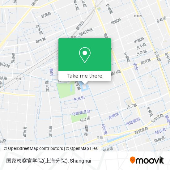 国家检察官学院(上海分院) map