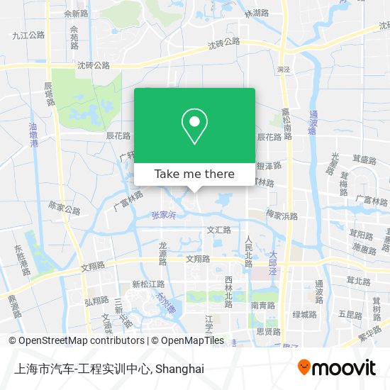 上海市汽车-工程实训中心 map