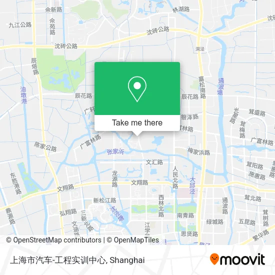 上海市汽车-工程实训中心 map