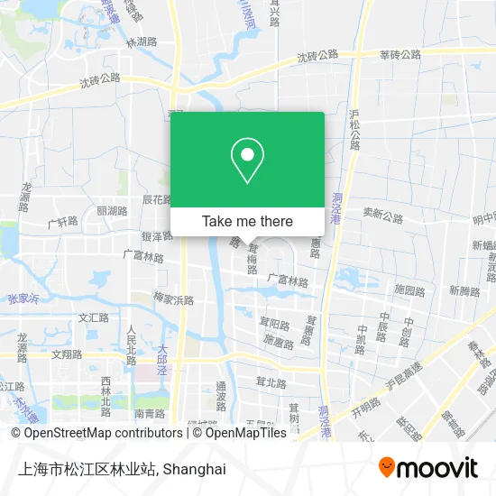 上海市松江区林业站 map
