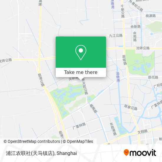 浦江农联社(天马镇店) map