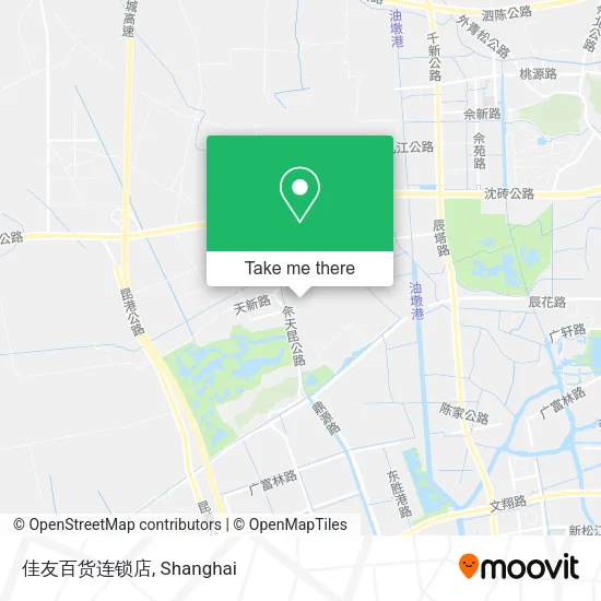 佳友百货连锁店 map