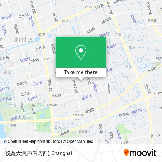 悦鑫大酒店(客房部) map