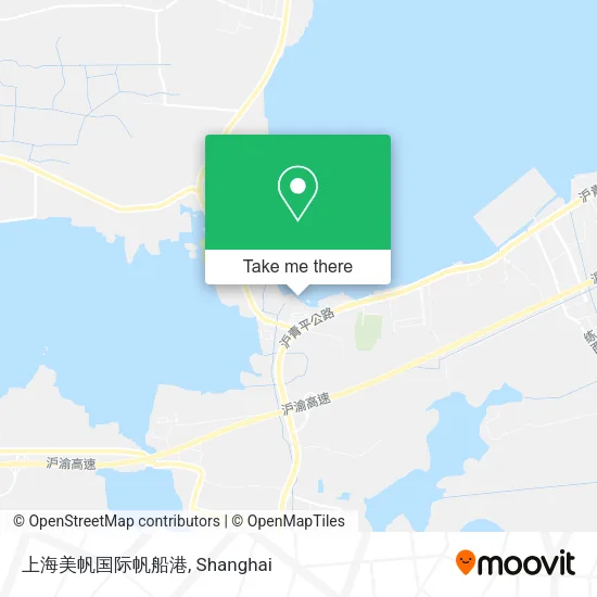 上海美帆国际帆船港 map