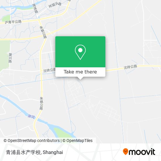 青浦县水产学校 map