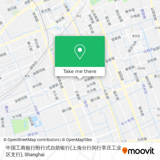 中国工商银行附行式自助银行(上海分行闵行莘庄工业区支行) map