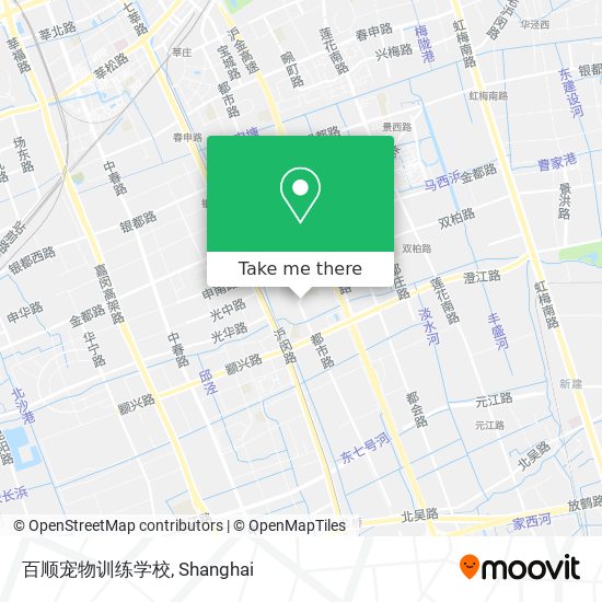 百顺宠物训练学校 map