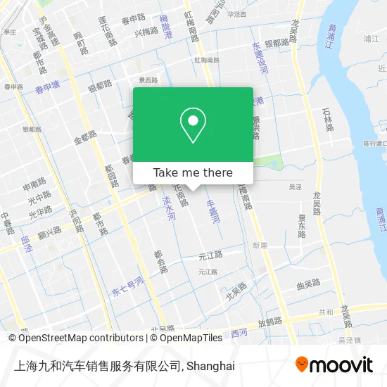 上海九和汽车销售服务有限公司 map