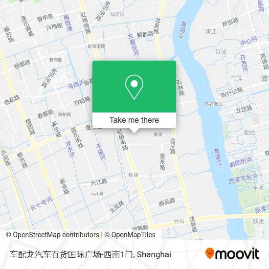 车配龙汽车百货国际广场-西南1门 map