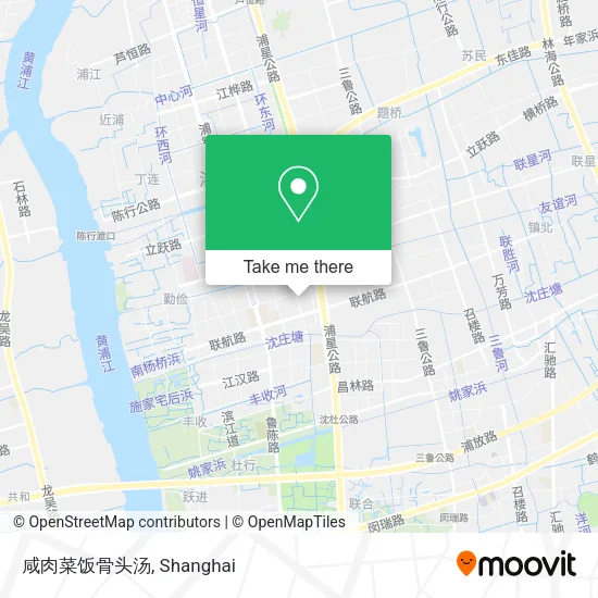 咸肉菜饭骨头汤 map