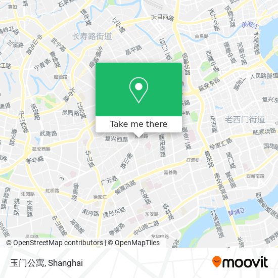 玉门公寓 map